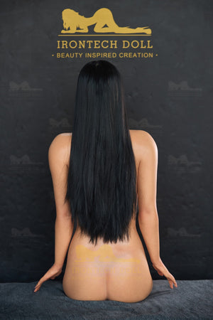 Estrella porno de Violet Voss muñeca sexual (Irontech Doll 178cm de silicona de la copa electrónica)