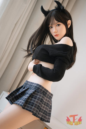 Ana muñeca sexual (Top Fire Doll 158 cm D-Kupa T10 Silicona)