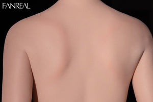 Vivi torso muñeca sexual (FanReal Doll 109cm de silicona F-CUP)