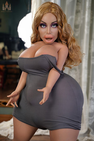 Priya muñeca sexual (Dolls Castle 120 cm F-CUP #S20 Silicona)
