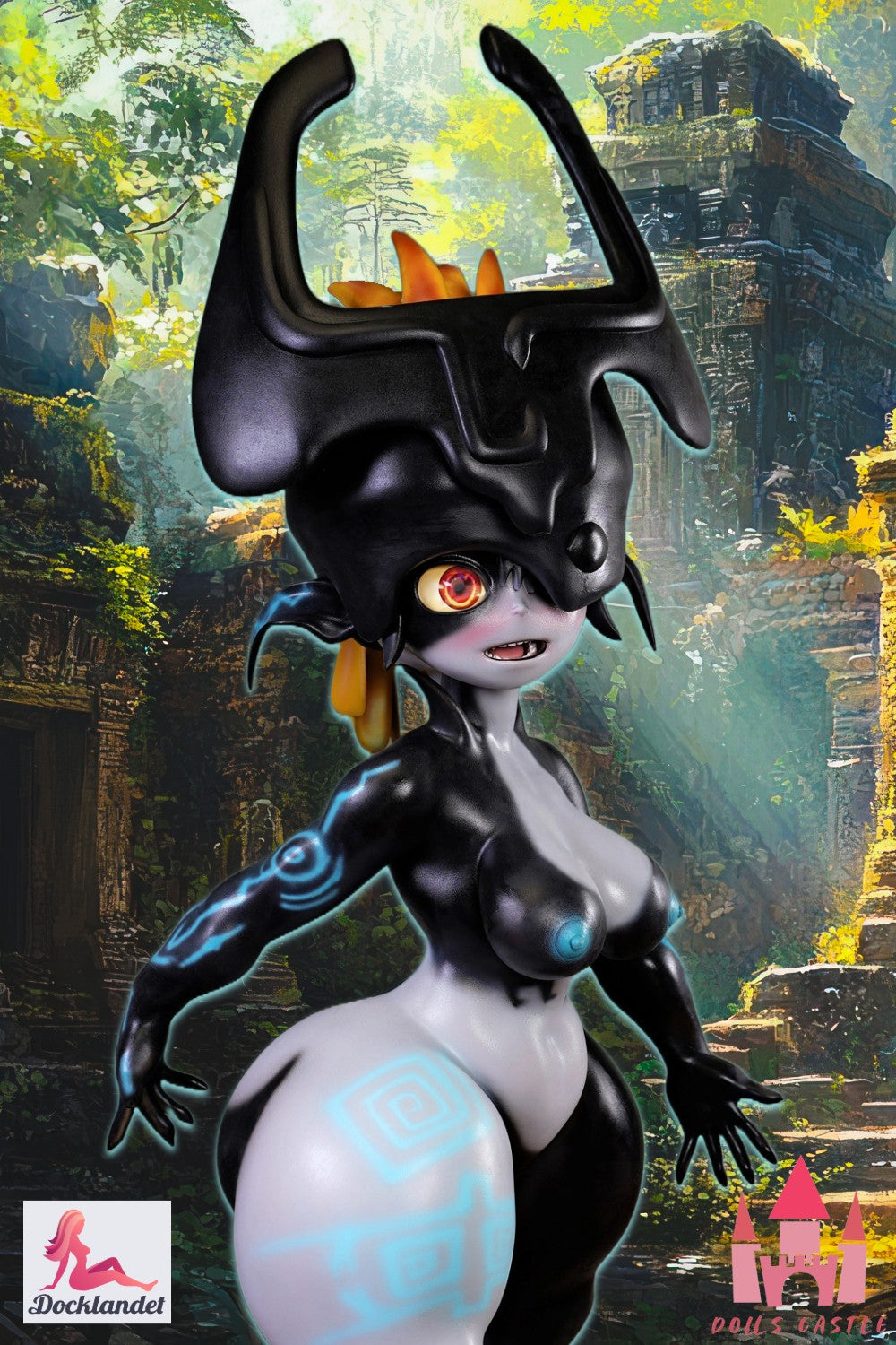 Midna é uma boneca especial de 130 cm da Dolls Castle fogo. Esta boneca tem uma aparência inspirada na popular personagem Midna do jogo The Legend of Zelda. Para aqueles que procuram um Midna sex doll em tamanho real, essa boneca é realmente algo para se conferir. A Midna sex doll é muito curvilíneo com quadris muito largos. Uma boneca única e algo para o verdadeiro colecionador ou para aqueles que fantasiaram sobre sexo com uma personagem fictícia como Midna.