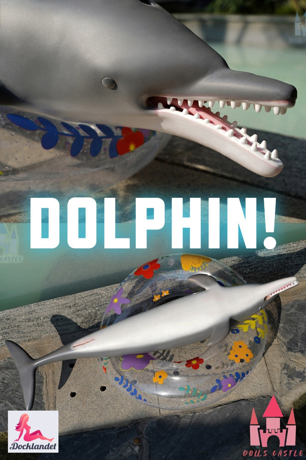 O golfinho é único sex doll do Dolls Castle fogo. Para aqueles que sonham com uma experiência íntima com um golfinho, finalmente existe um golfinho sex doll! Existem muitas histórias, mitos e fantasias sobre golfinhos e sexo. Claro que uma experiência real com um golfinho é algo inviável, mas com um golfinho de silicone, apenas as suas próprias fantasias estabelecem os limites!