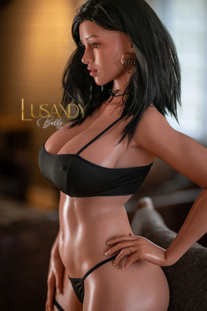 Beldad muñeca sexual (Lusandy Doll 159cm de silicona G-CUP)