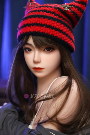 Boneca sexual kang li (YJL Doll 140cm B-Cup #883 TPE+Silicone)