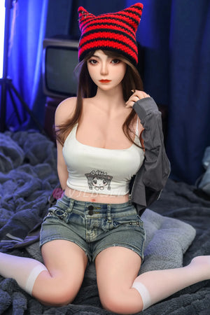Boneca sexual kang li (YJL Doll 140cm B-Cup #883 TPE+Silicone)