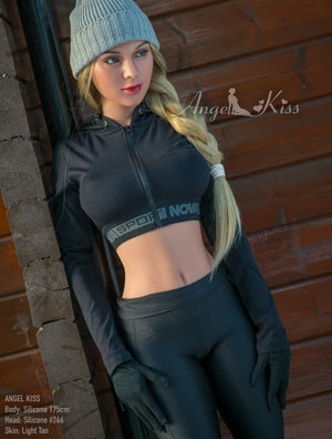 Tindra muñeca sexual (AK-Doll 175cm D-Kupa #S266 Silicone)