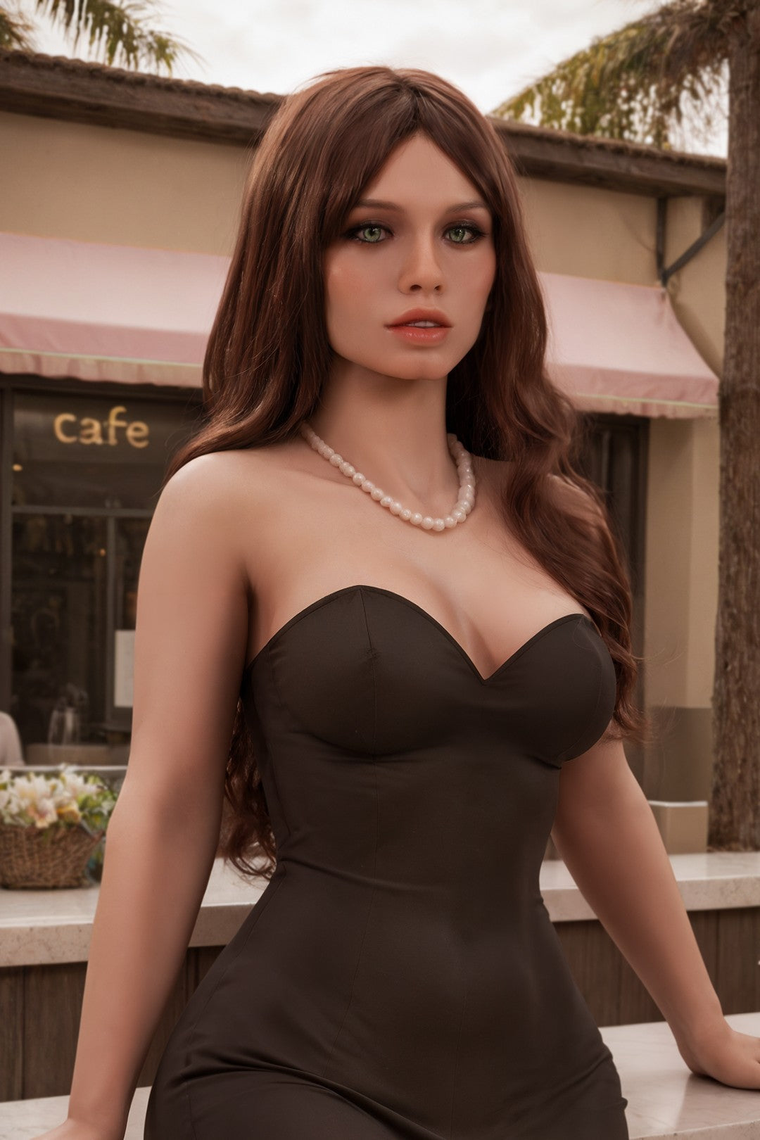 jesse muñeca sexual (Aibei Doll Copa F de 151 cm #AB6 TPE+silicona)