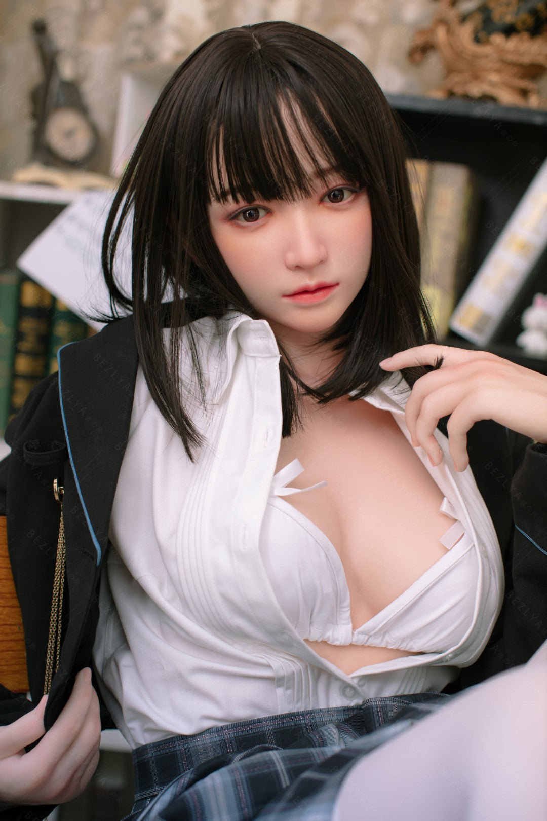 Boneca sexual de platycodon (Bezlya Doll 160cm c-cup 2.1 silicone)