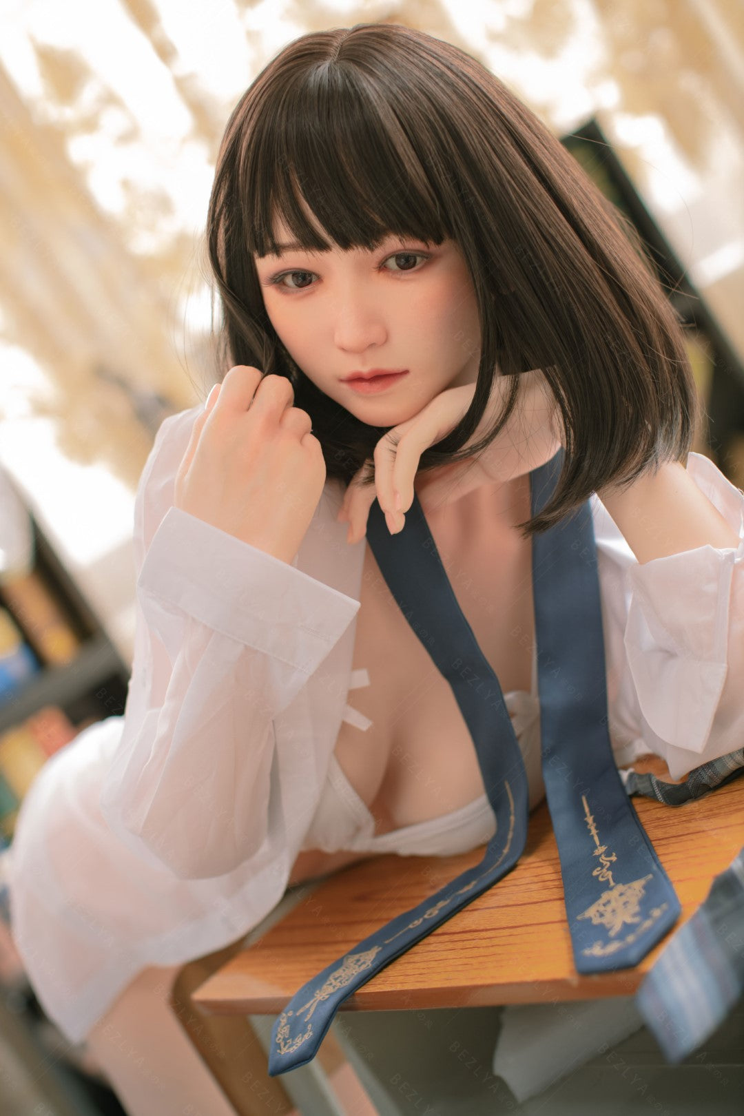 Boneca sexual de platycodon (Bezlya Doll 160cm c-cup 2.1 silicone)
