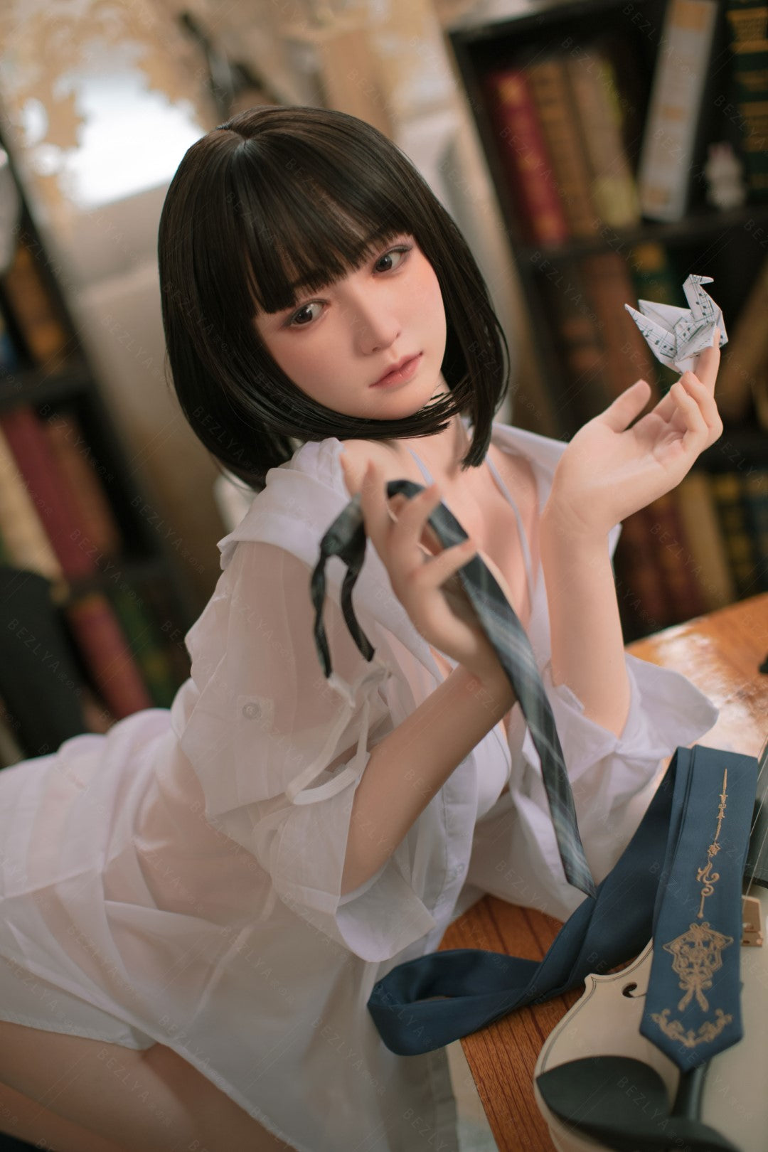 Boneca sexual de platycodon (Bezlya Doll 160cm c-cup 2.1 silicone)