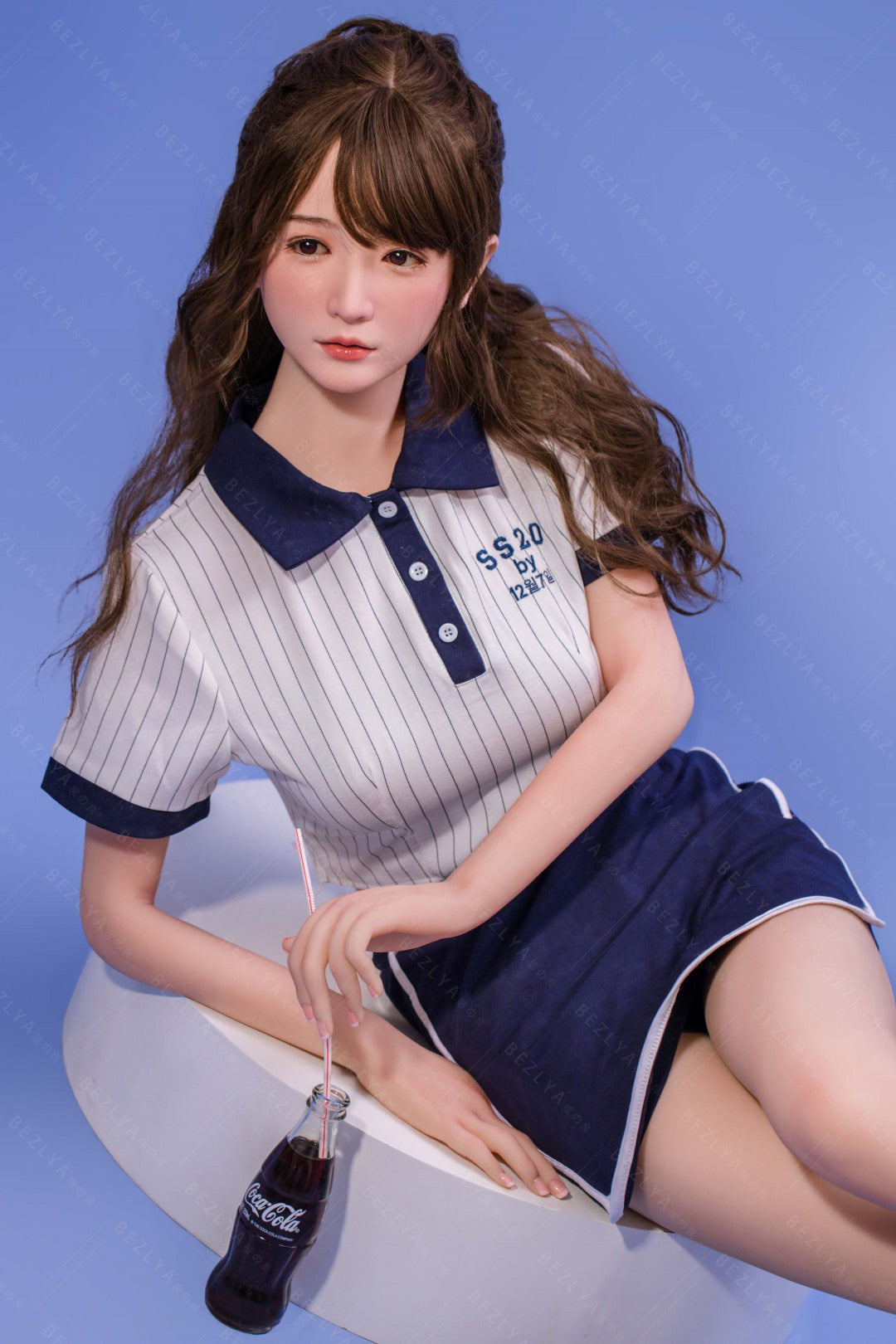 Boneca sexual de platycodon (Bezlya Doll 160cm c-cup 2.0 tpe+silicone)