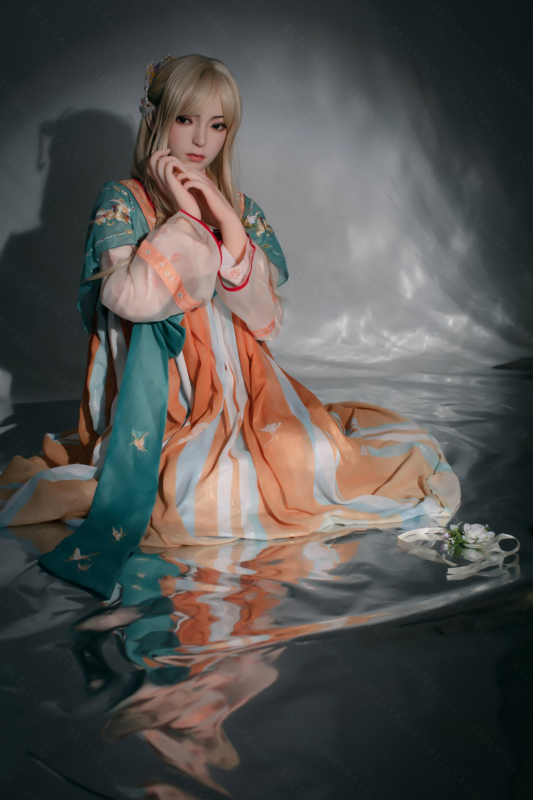 Boneca sexual amor-perfeito (Bezlya Doll Copo C 160cm 2.0 TPE+Silicone)