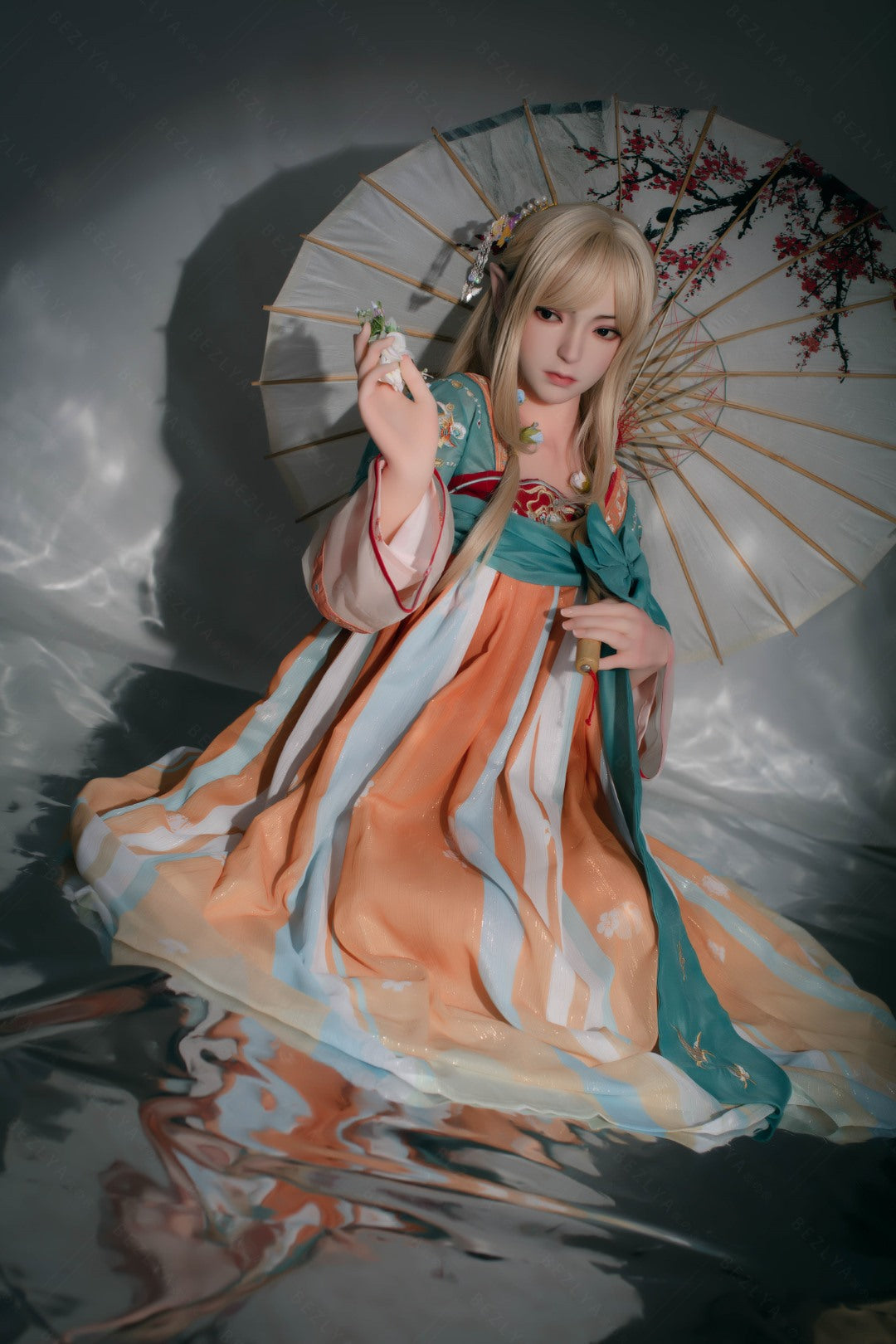 Boneca sexual amor-perfeito (Bezlya Doll Copo C 160cm 2.0 TPE+Silicone)