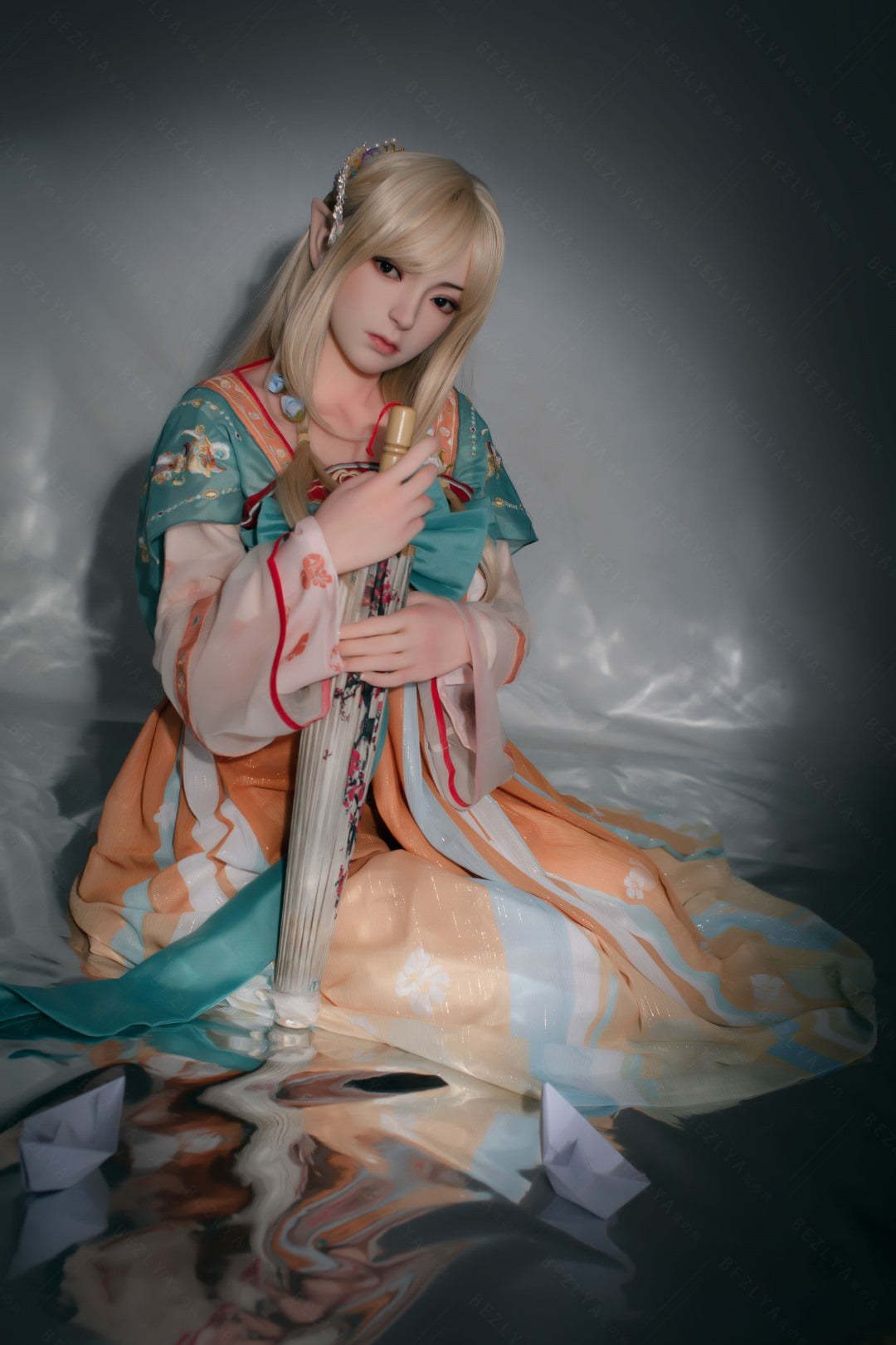 Boneca sexual amor-perfeito (Bezlya Doll Copo C 160cm 2.0 TPE+Silicone)