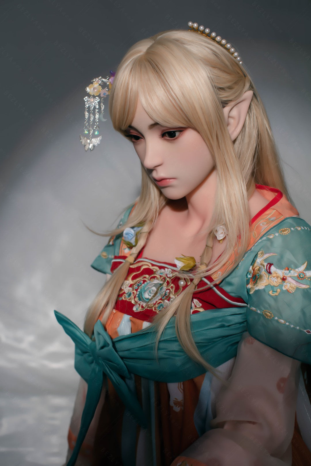 Boneca sexual amor-perfeito (Bezlya Doll Copo C 160cm 2.0 TPE+Silicone)