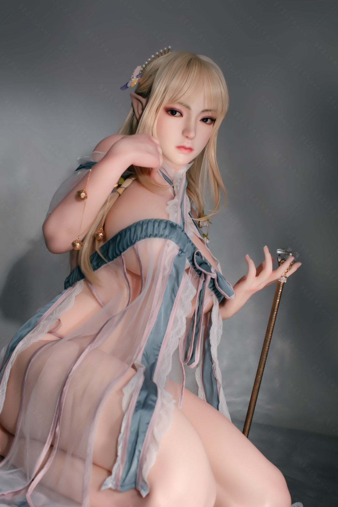 Boneca sexual amor-perfeito (Bezlya Doll Copo C 160cm 2.0 TPE+Silicone)