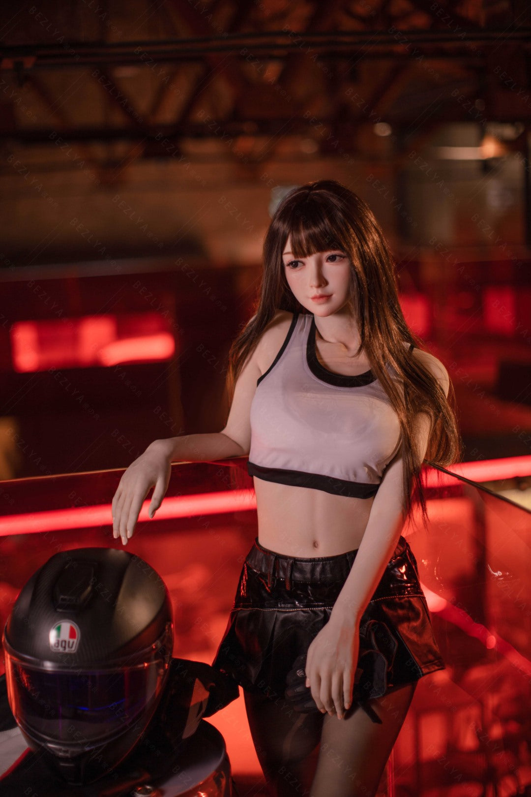 Acebo muñeca sexual (Bezlya Doll 160 cm copa C 2.1 silicona)