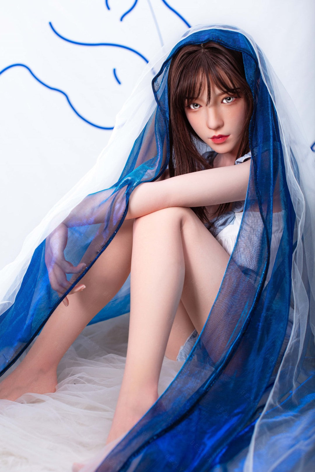 Iris muñeca sexual (Bezlya Doll 150cm B copa 2.1 Silicona)