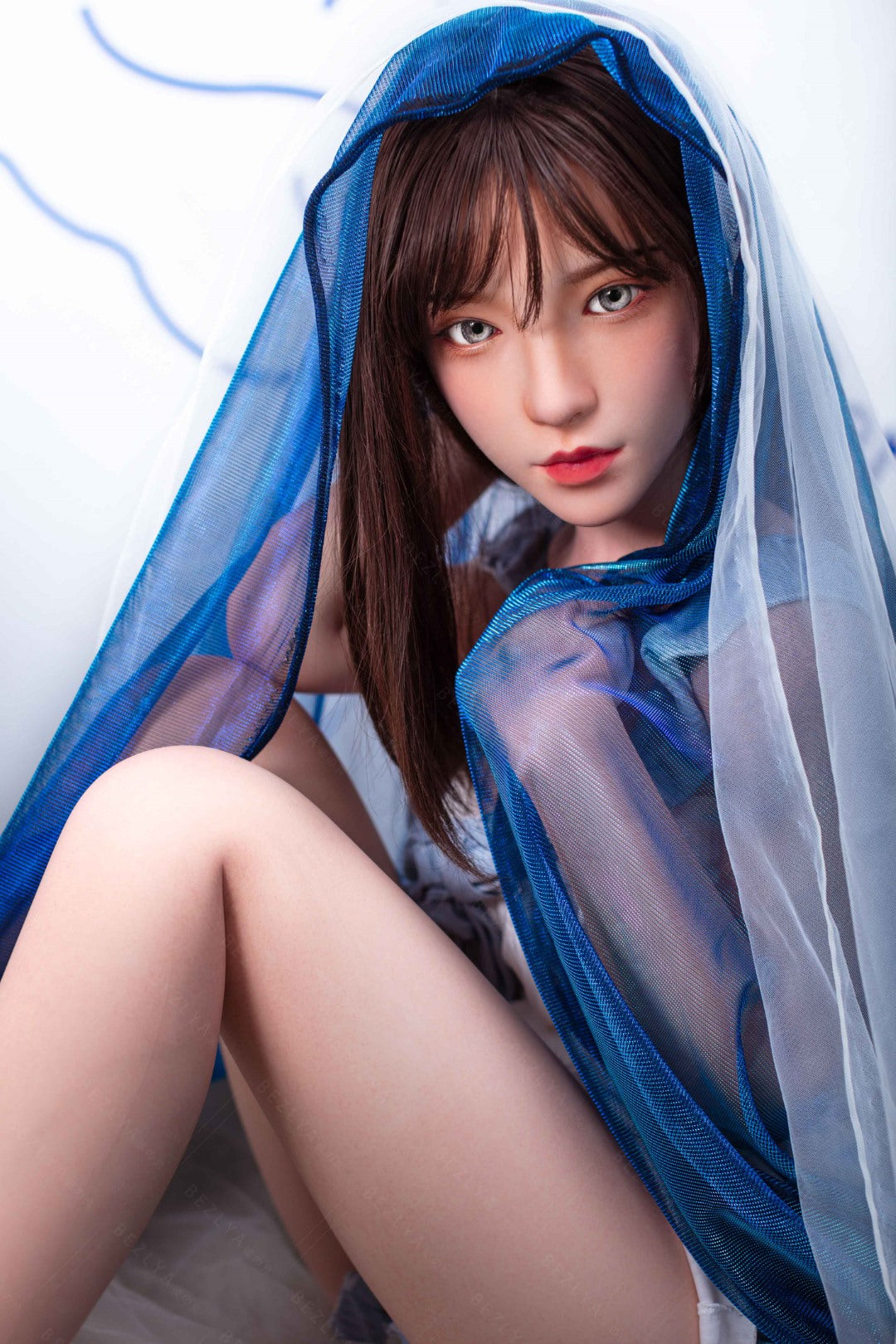 Iris muñeca sexual (Bezlya Doll 150cm B copa 2.1 Silicona)