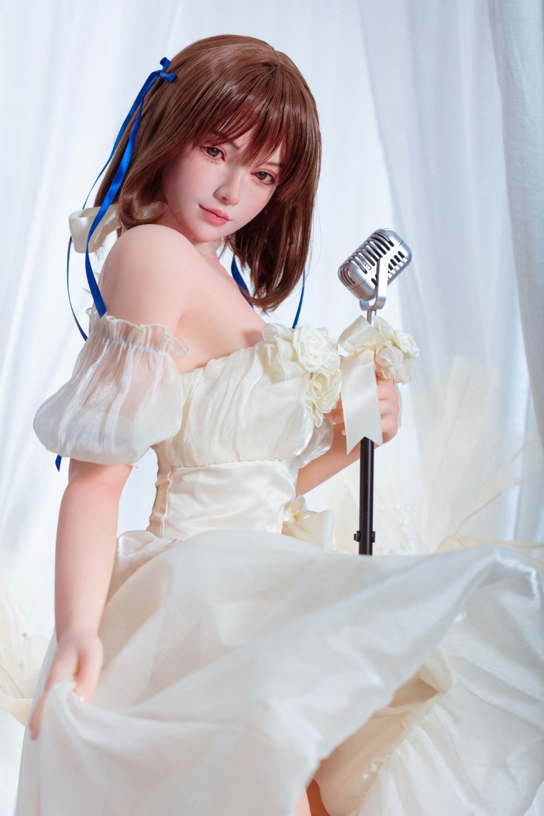 Acebo muñeca sexual (Bezlya Doll 155cm copa B 2.0 TPE+Silicona)