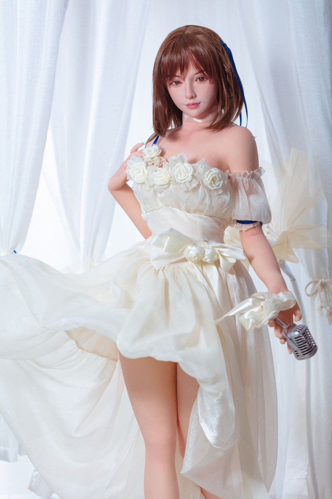 Acebo muñeca sexual (Bezlya Doll 155cm copa B 2.0 TPE+Silicona)