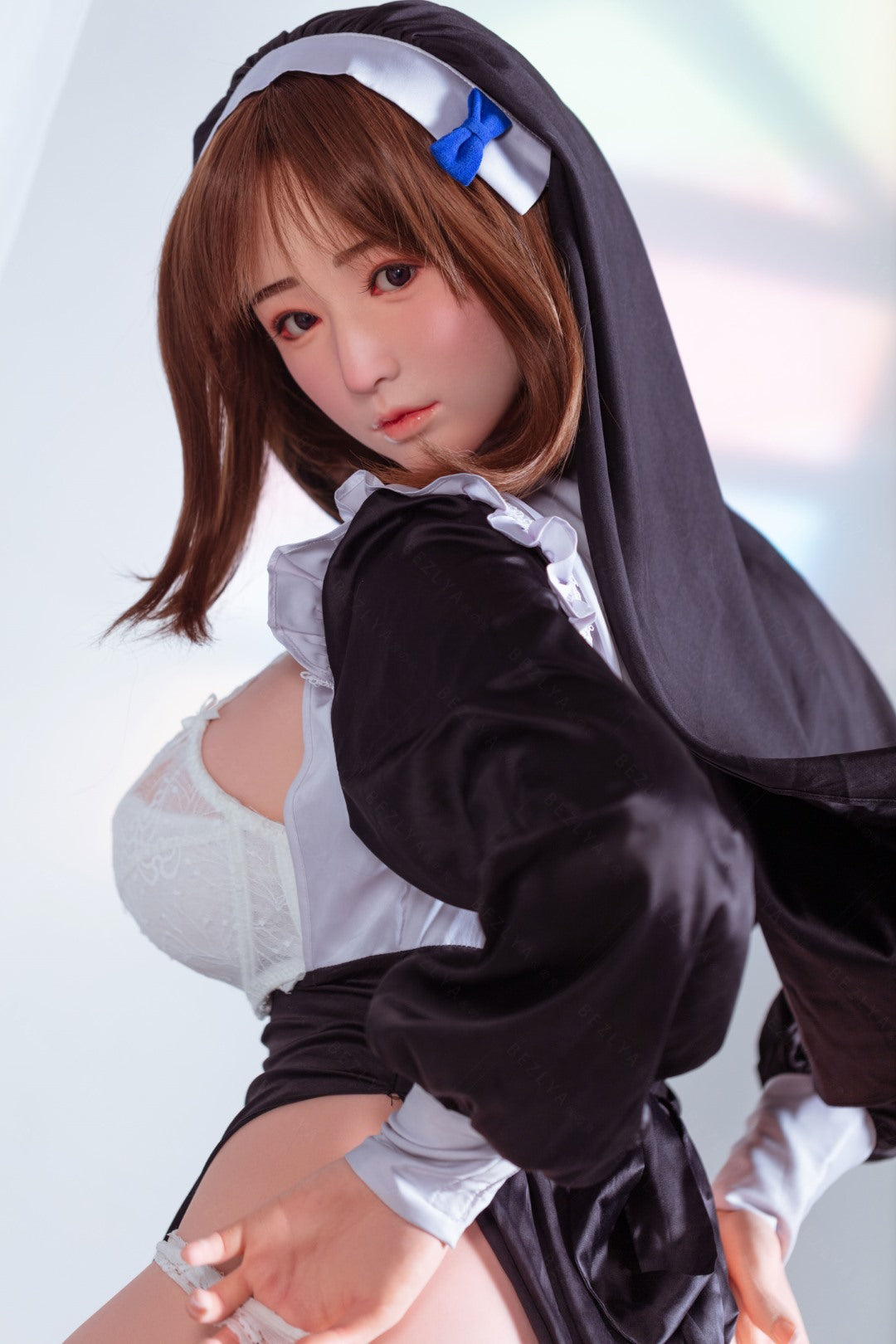 Boneca sexual de platycodon (Bezlya Doll Silicone G-Cup 2.1 de 160 cm)