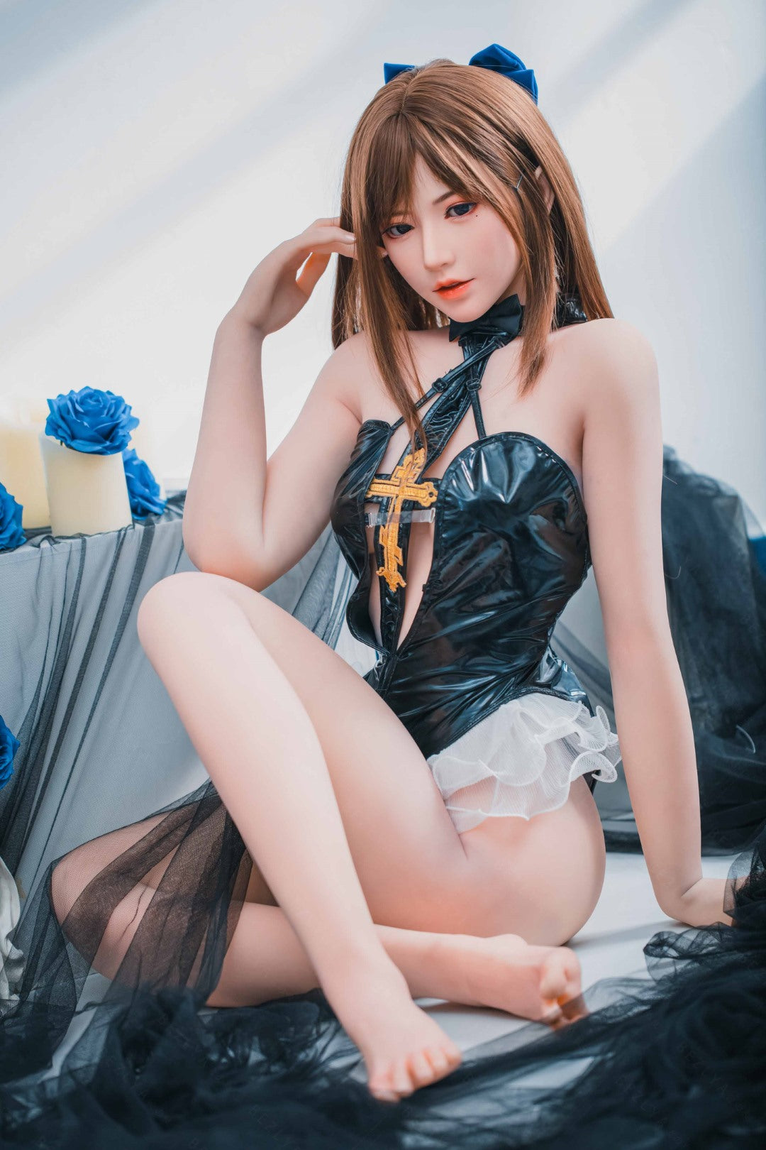 Lagenaria muñeca sexual (Bezlya Doll 155cm copa B 2.0 TPE+Silicona)