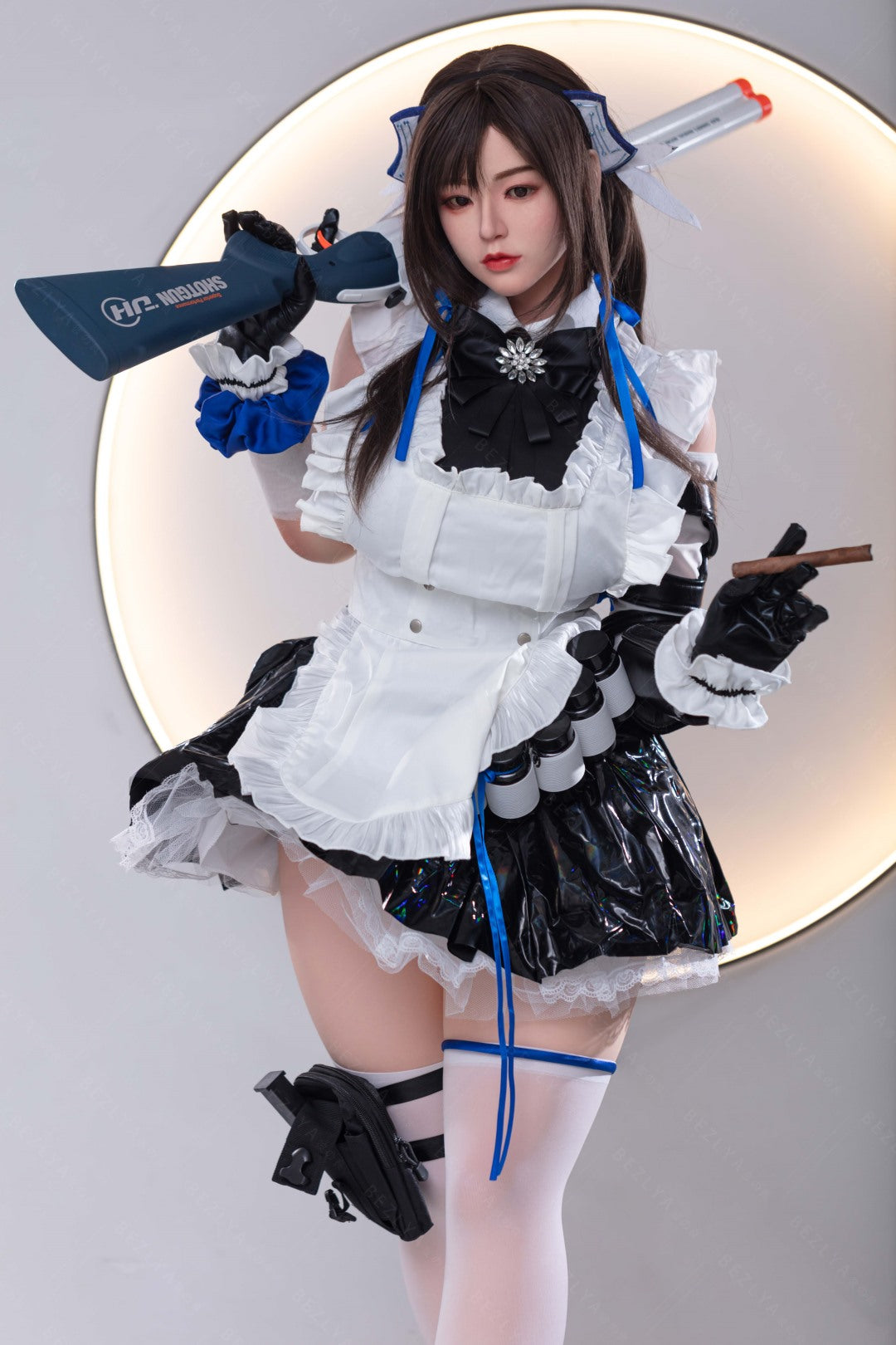 Begonia muñeca sexual (Bezlya Doll 160 cm copa G 2.1 silicona)