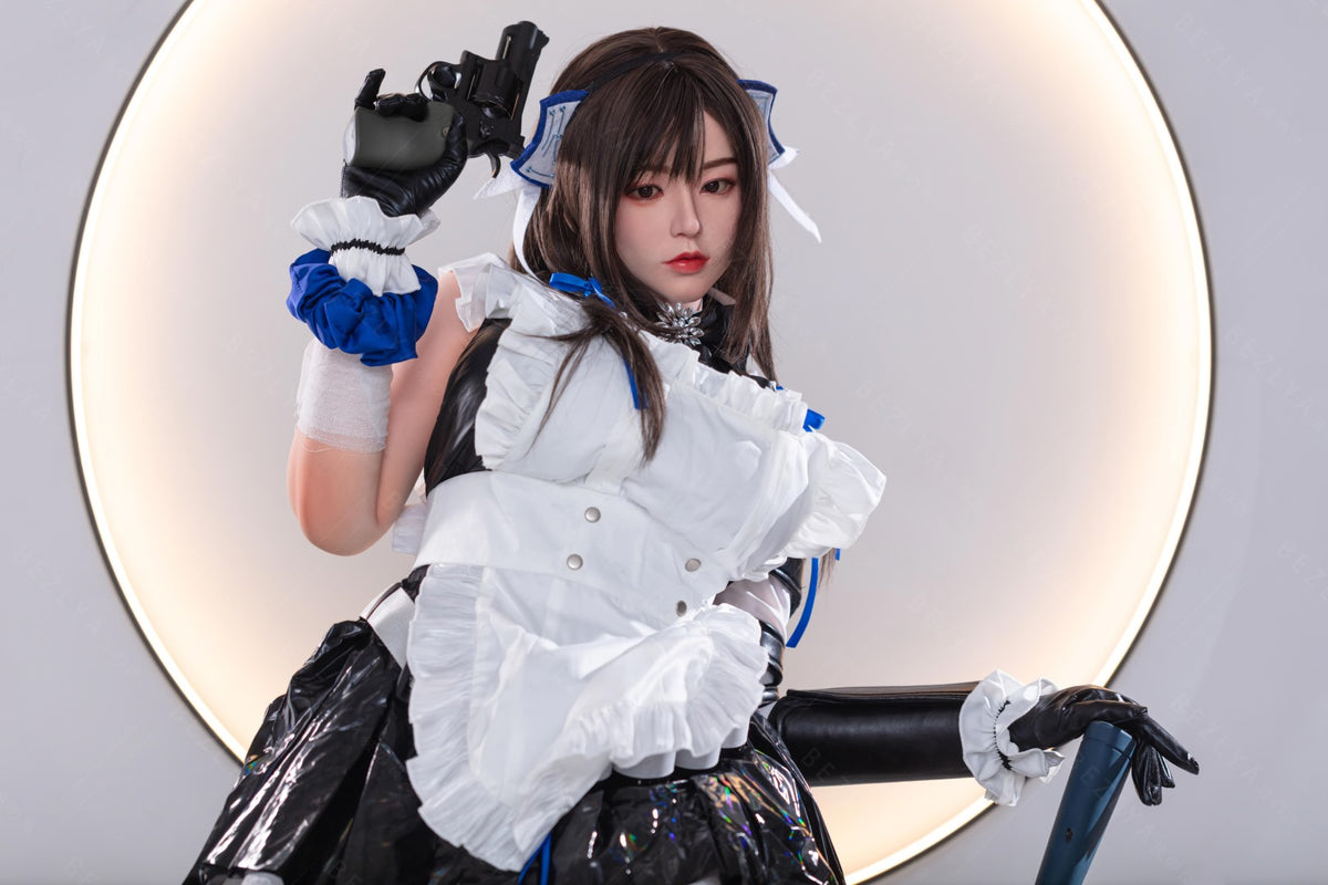 Begonia muñeca sexual (Bezlya Doll 160 cm copa G 2.1 silicona)