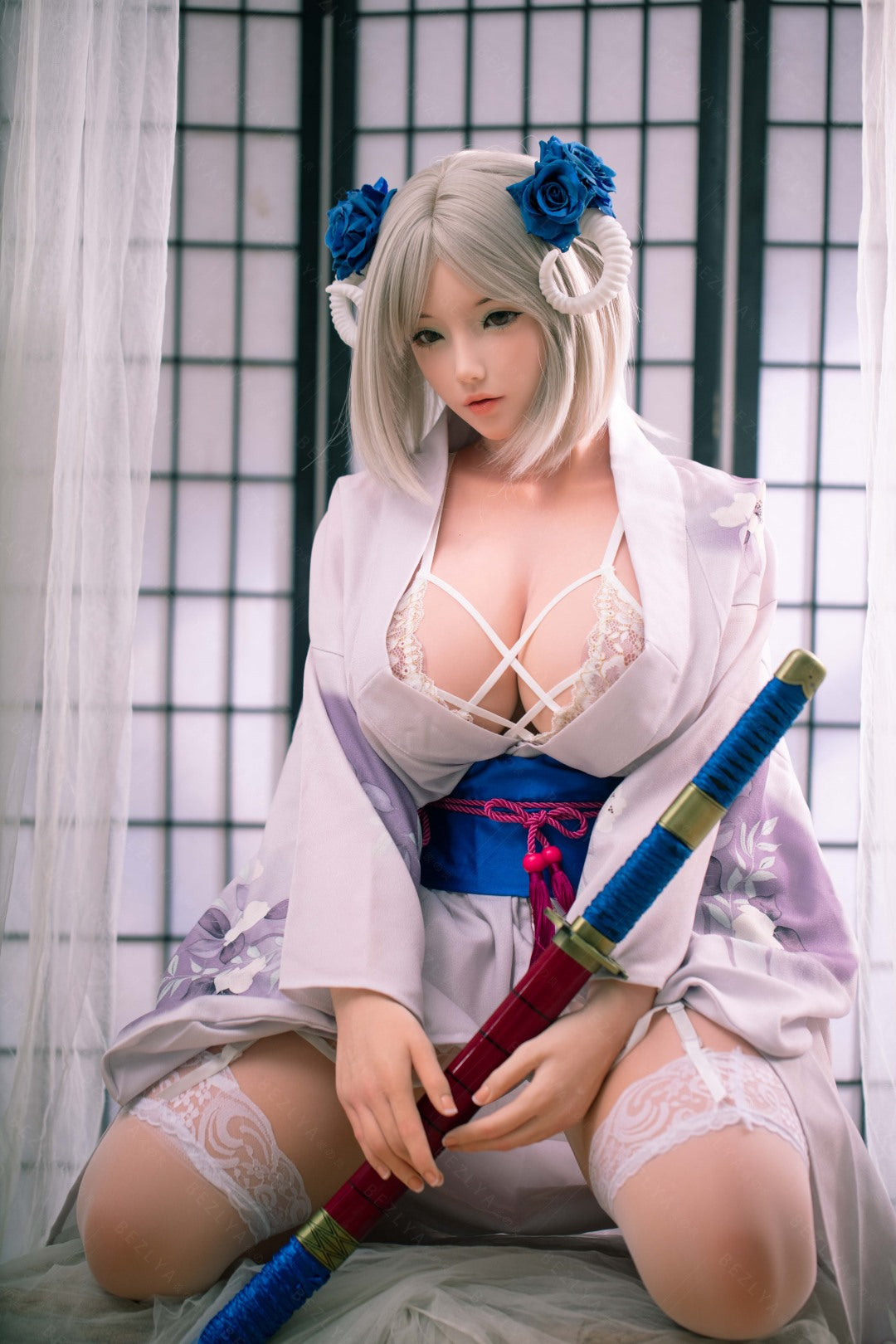 cirtenthera muñeca sexual (Bezlya Doll 160 cm copa G 2.1 silicona)