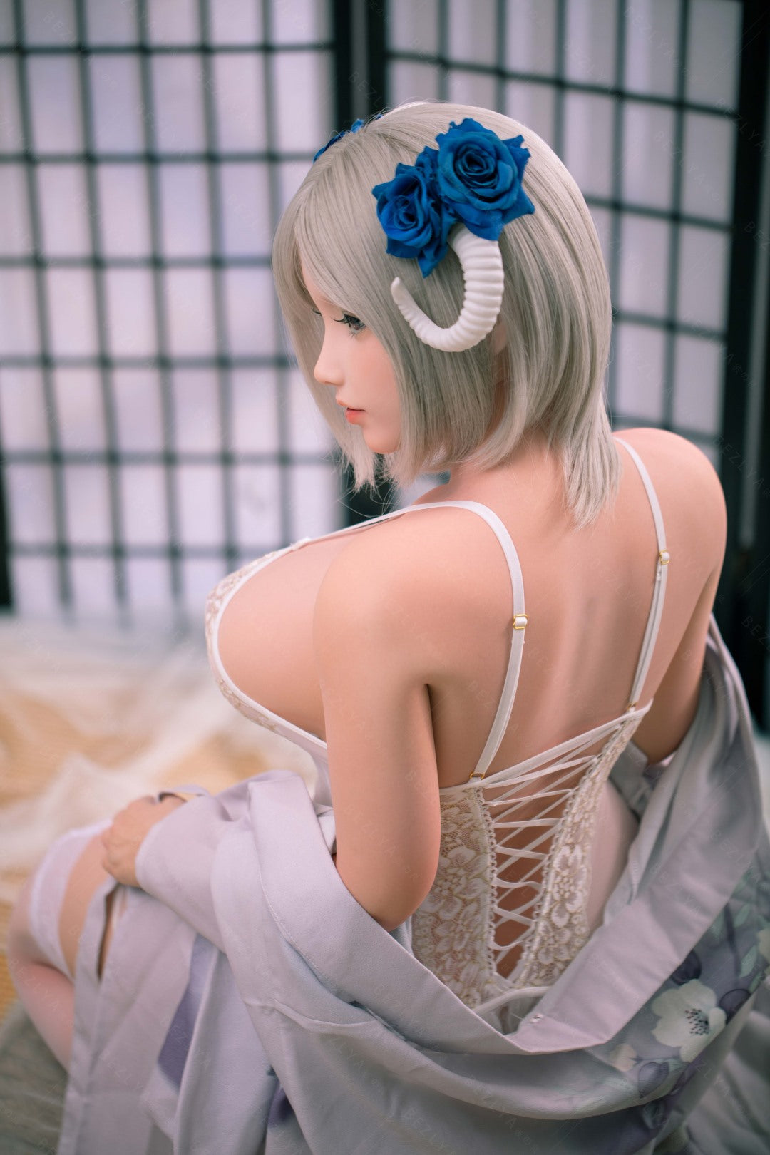 cirtenthera muñeca sexual (Bezlya Doll 160 cm copa G 2.1 silicona)