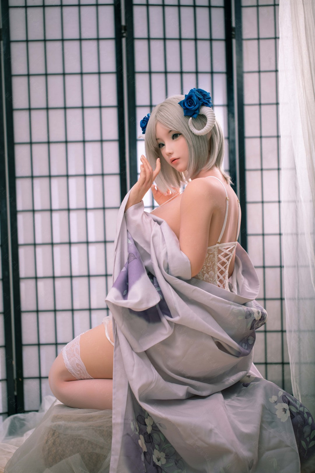 cirtenthera muñeca sexual (Bezlya Doll 160 cm copa G 2.1 silicona)