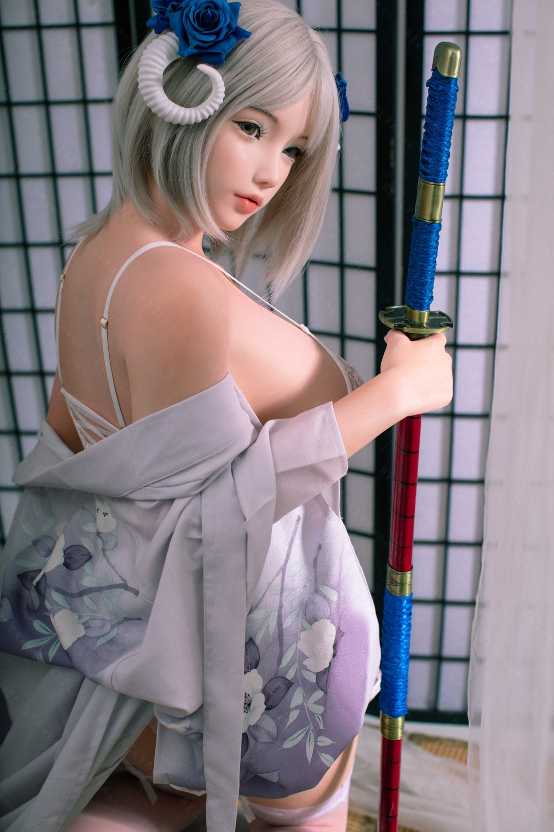 cirtenthera muñeca sexual (Bezlya Doll 160 cm copa G 2.1 silicona)