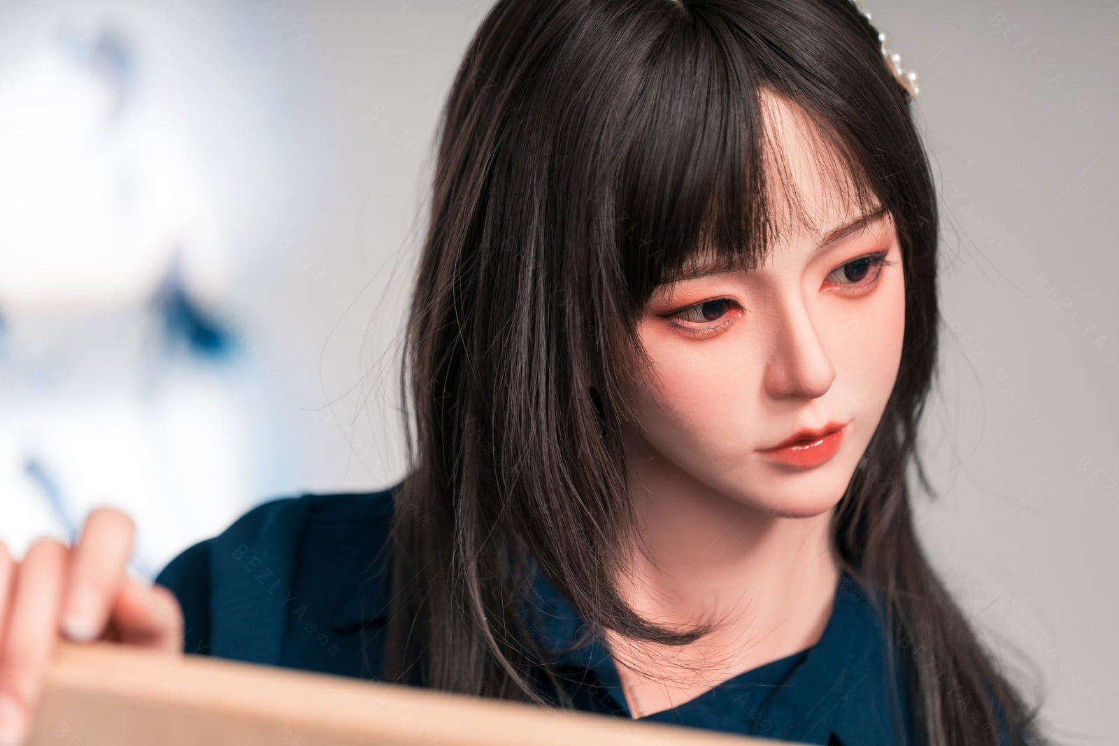 Begonia muñeca sexual (Bezlya Doll 162cm Copa C 2.2U Silicona)