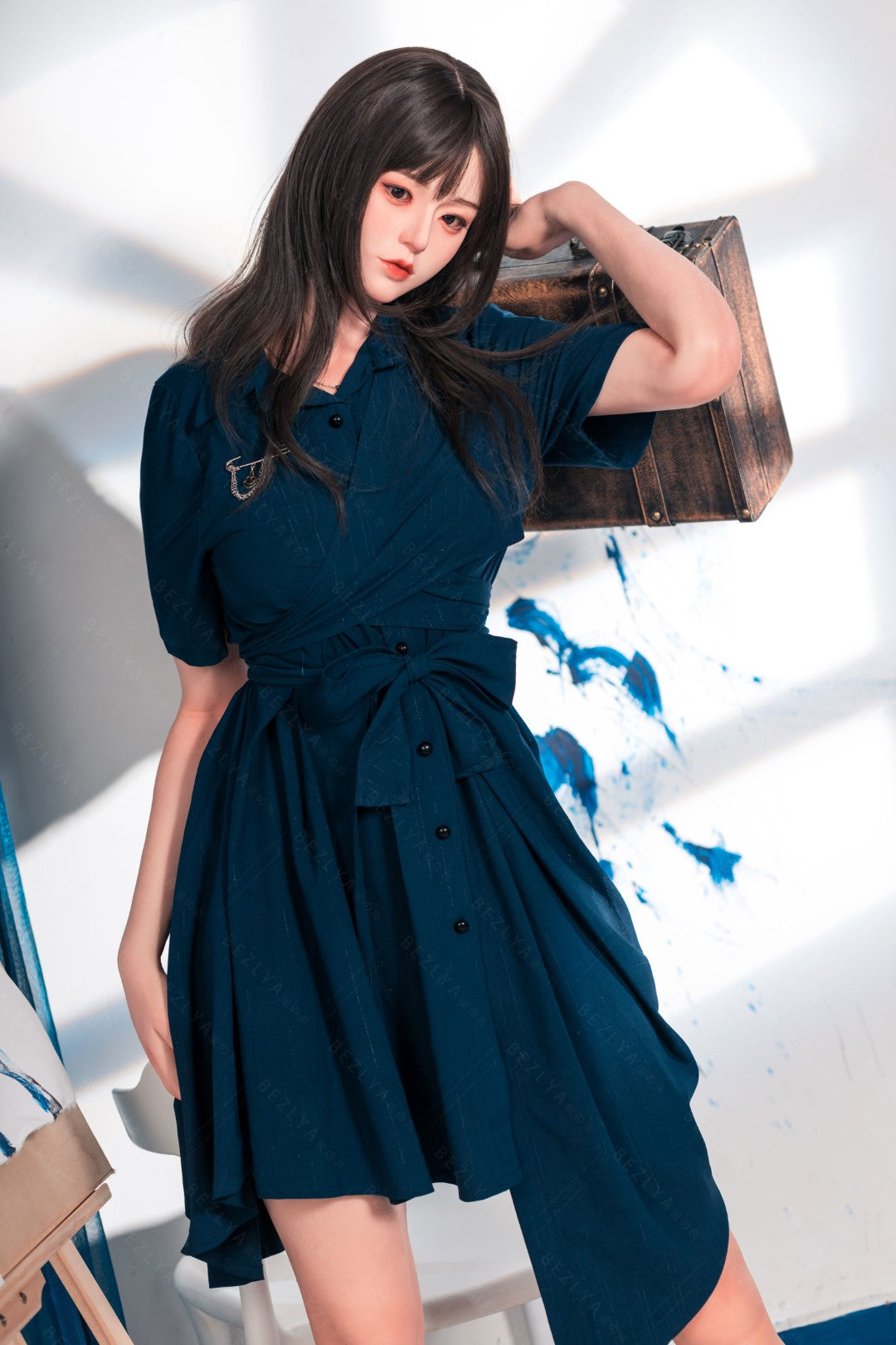 Begonia muñeca sexual (Bezlya Doll 162cm Copa C 2.2U Silicona)