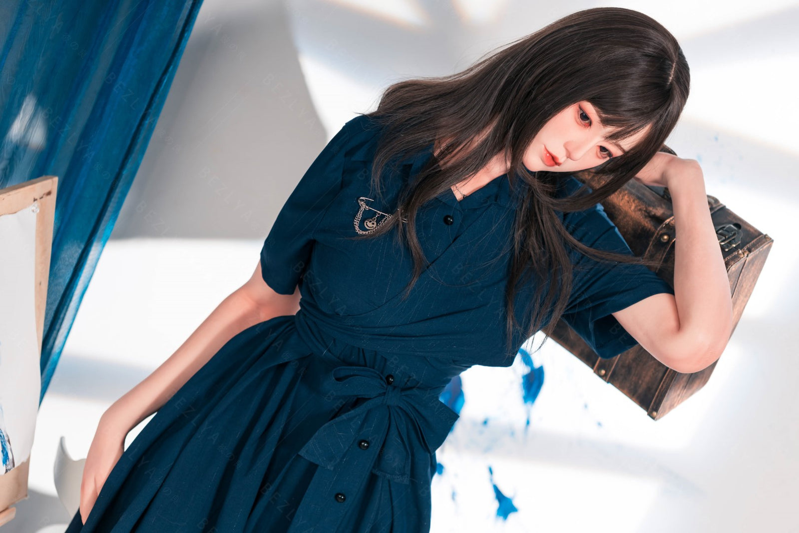 Begonia muñeca sexual (Bezlya Doll 162cm Copa C 2.2U Silicona)