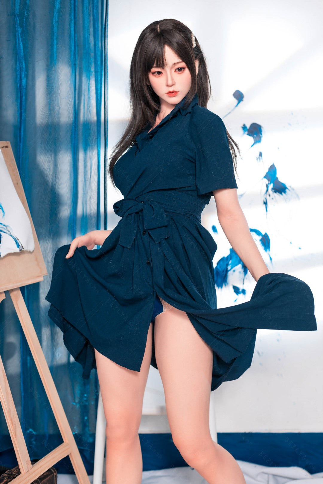 Begonia muñeca sexual (Bezlya Doll 162cm Copa C 2.2U Silicona)