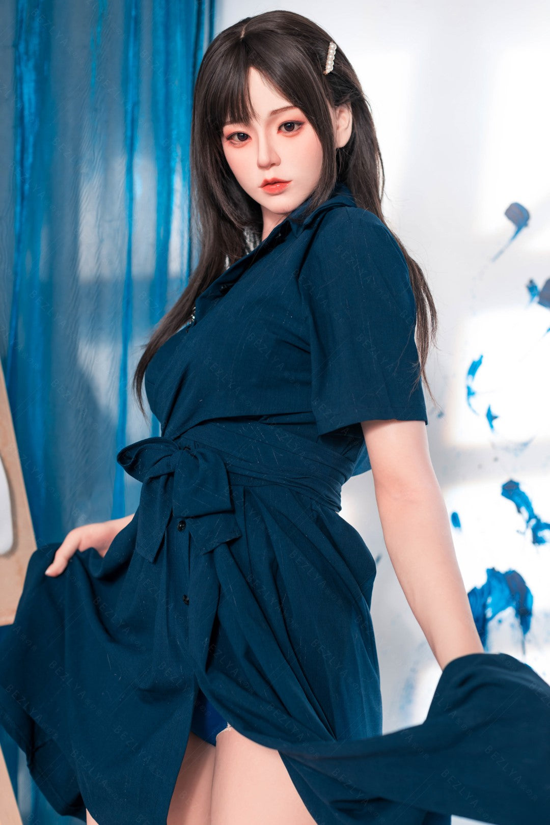 Begonia muñeca sexual (Bezlya Doll 162cm Copa C 2.2U Silicona)