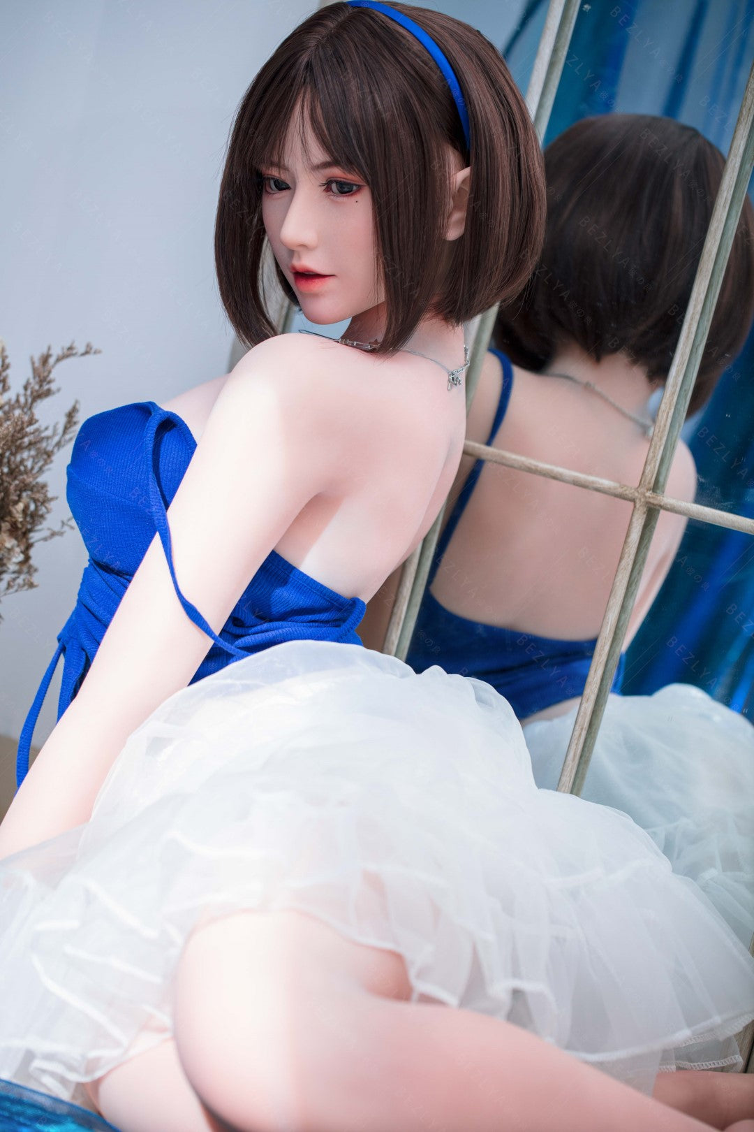 Boneca Sexual Lagenária (Bezlya Doll Copo B 155cm 2.0 TPE+Silicone)