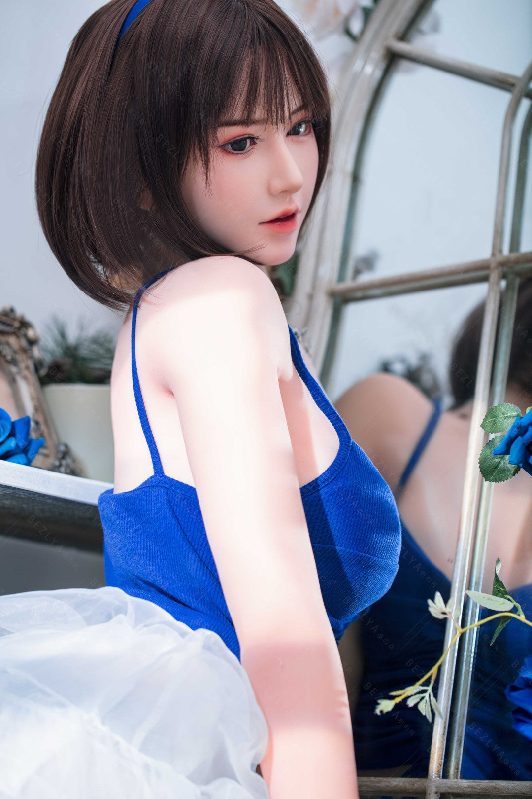 Boneca Sexual Lagenária (Bezlya Doll Copo B 155cm 2.0 TPE+Silicone)