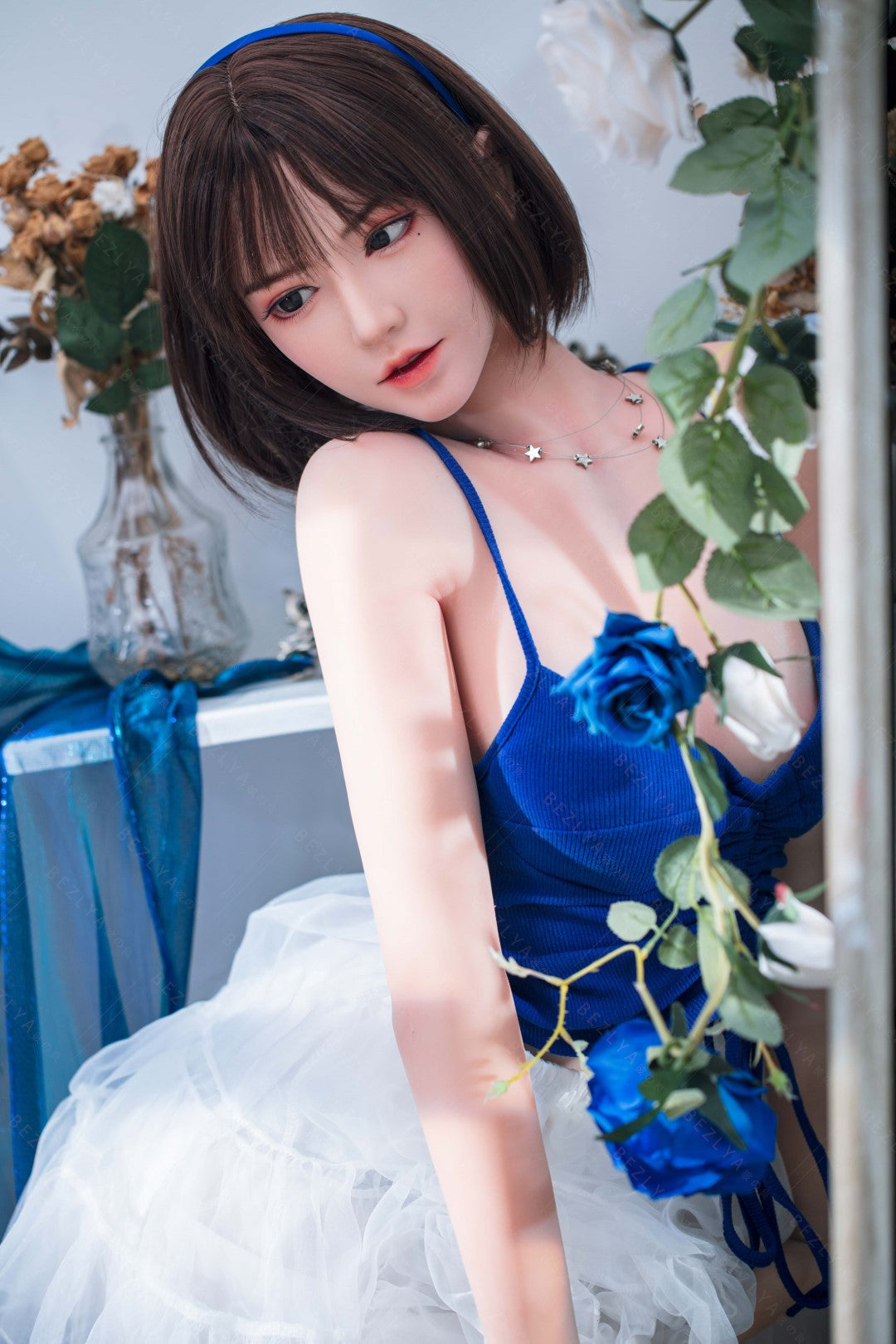 Boneca Sexual Lagenária (Bezlya Doll Copo B 155cm 2.0 TPE+Silicone)