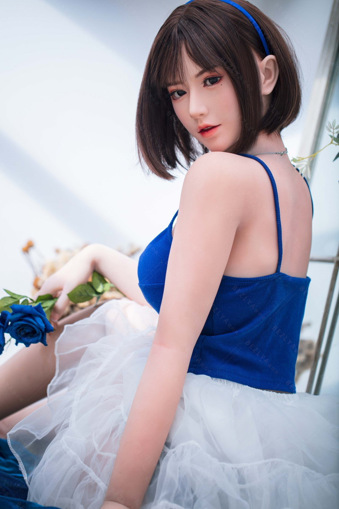 Boneca Sexual Lagenária (Bezlya Doll Copo B 155cm 2.0 TPE+Silicone)