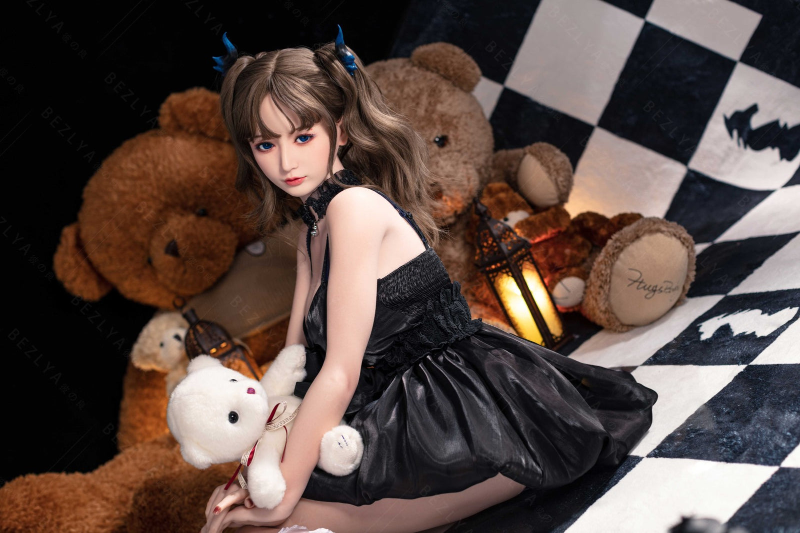 platicodona muñeca sexual (Bezlya Doll Copa E de 155 cm (silicona 2,2 CF)