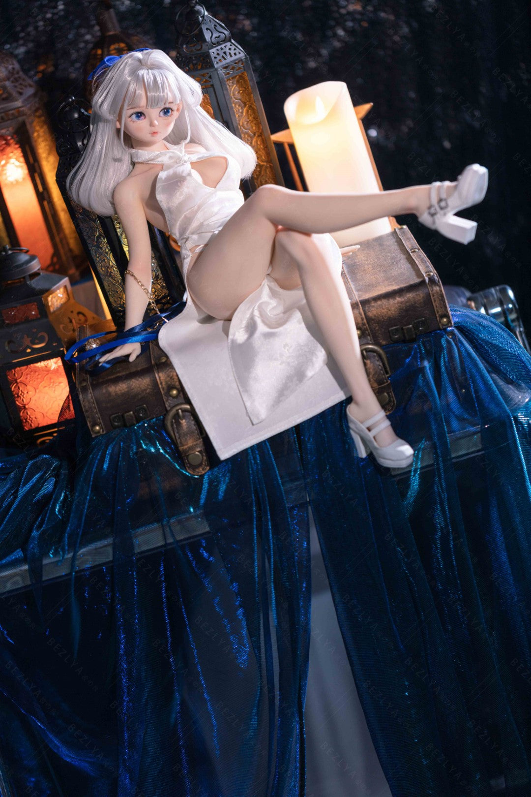 Boneca sexual de pêra (Bezlya Doll Copo C 60cm 2.2 Silicone)