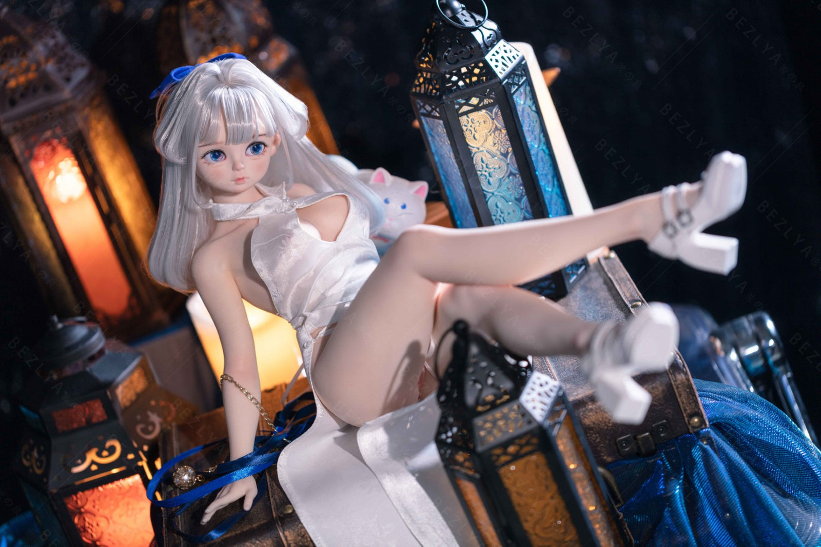 Boneca sexual de pêra (Bezlya Doll Copo C 60cm 2.2 Silicone)