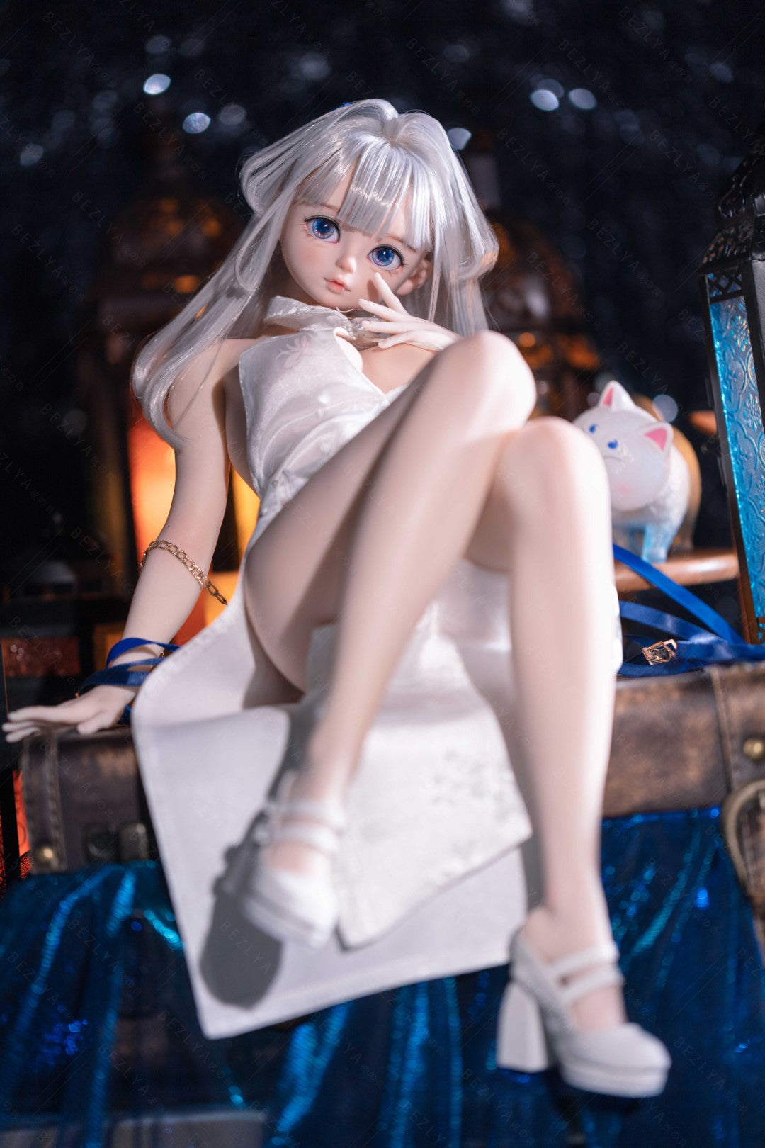 Boneca sexual de pêra (Bezlya Doll Copo C 60cm 2.2 Silicone)