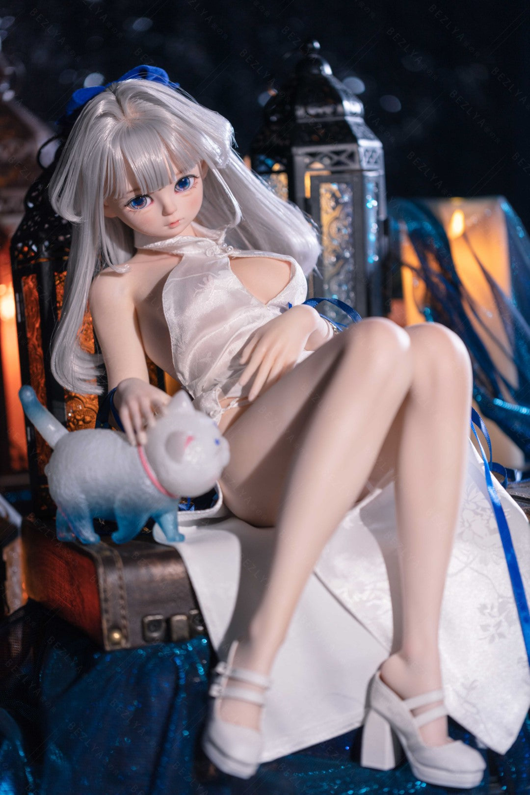 Boneca sexual de pêra (Bezlya Doll Copo C 60cm 2.2 Silicone)