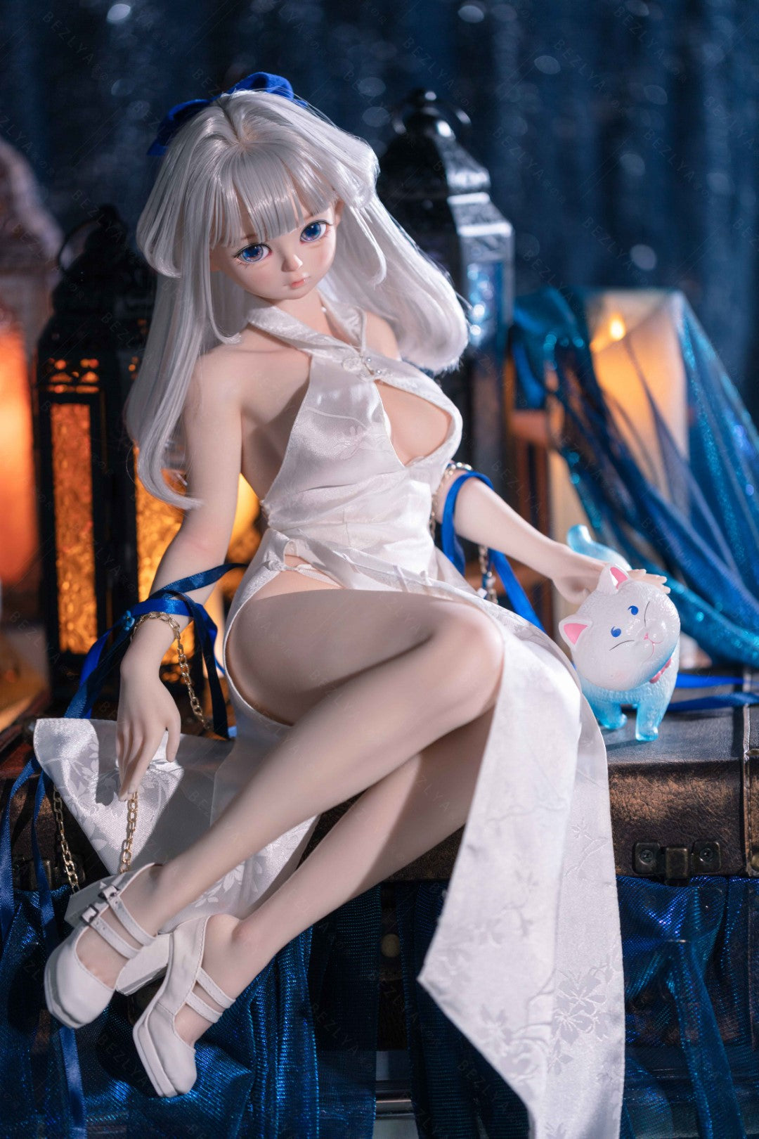 Boneca sexual de pêra (Bezlya Doll Copo C 60cm 2.2 Silicone)