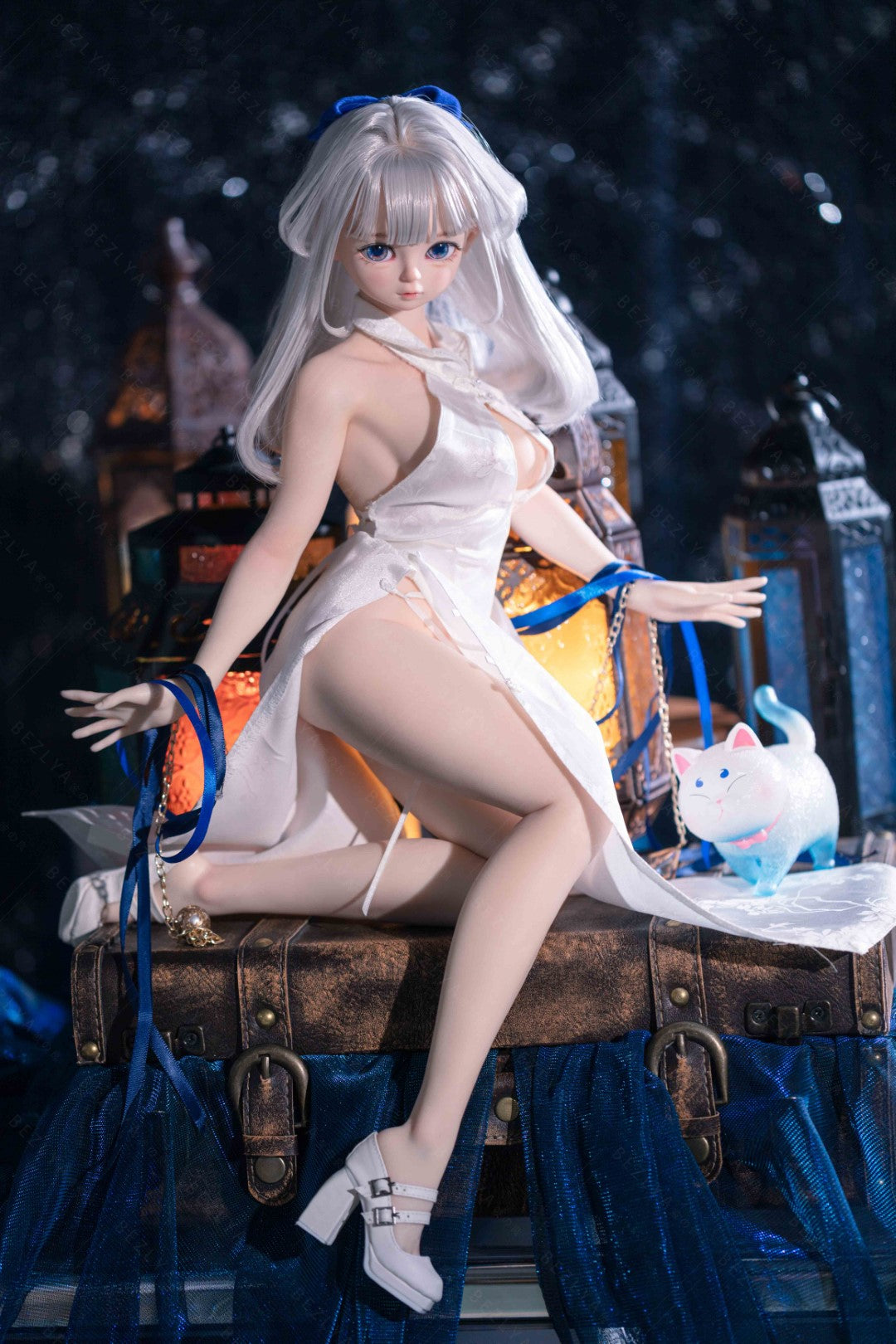 Boneca sexual de pêra (Bezlya Doll Copo C 60cm 2.2 Silicone)