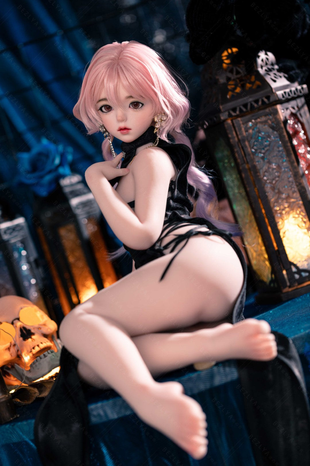 Boneca Sexual Berry (Bezlya Doll 65cm Um copo 2.2 Silicone)